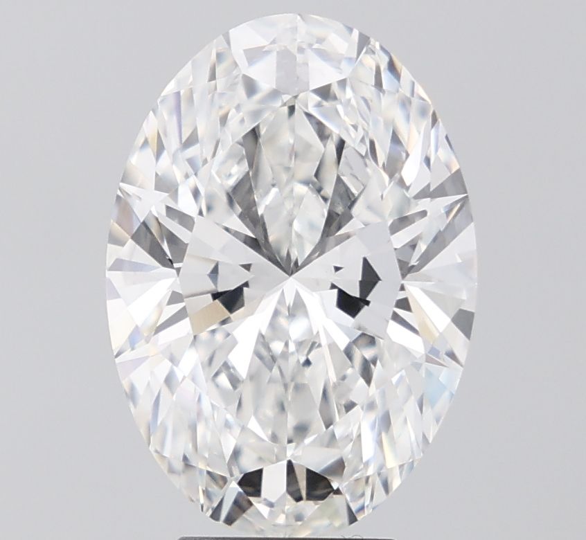 5.40 ct. oval Lab Grown Diamond front image