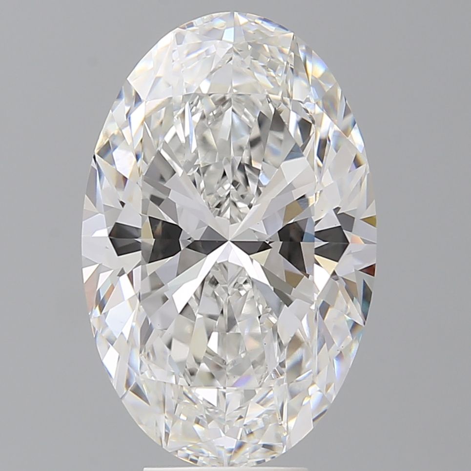 7.53 ct. oval Lab Grown Diamond front image