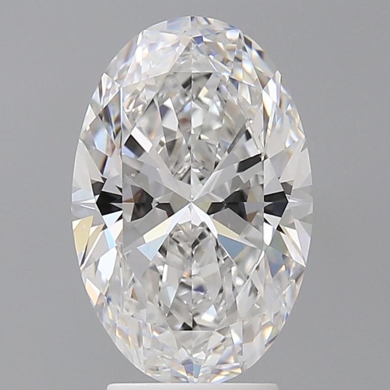 3.60 ct. oval Lab Grown Diamond front image