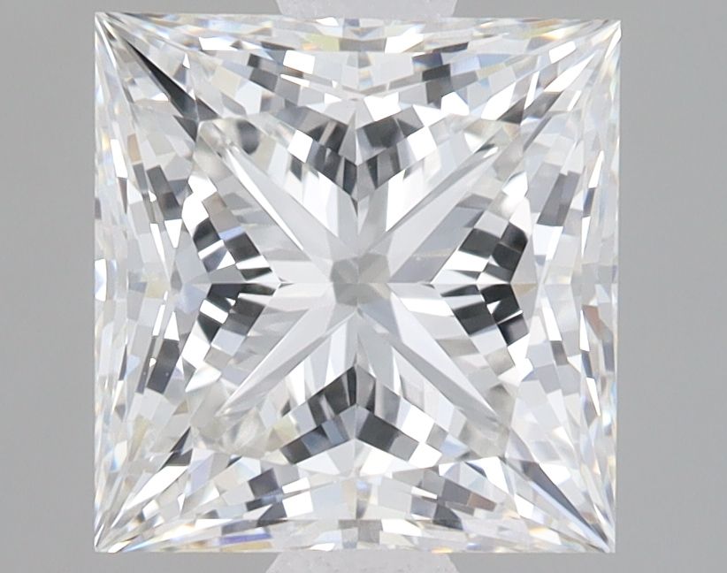 3.10 ct. princess Lab Grown Diamond front image