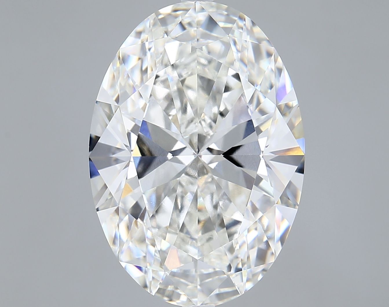 10.08 ct. oval Lab Grown Diamond front image