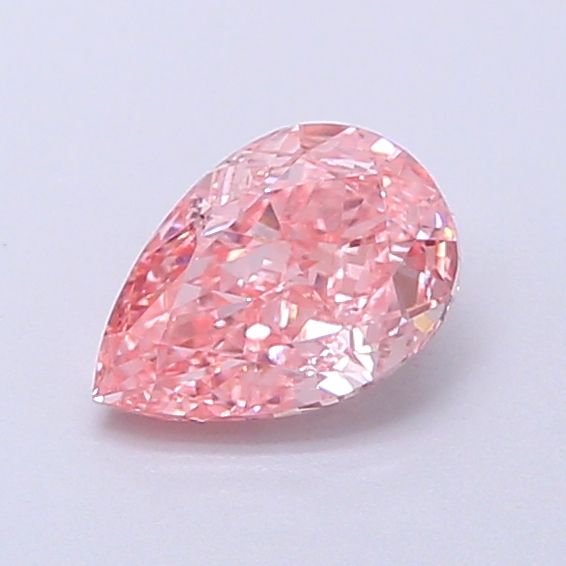 0.59 CT Fancy Vivid Pink PEAR