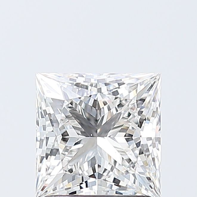 1.64 ct. princess Lab Grown Diamond front image