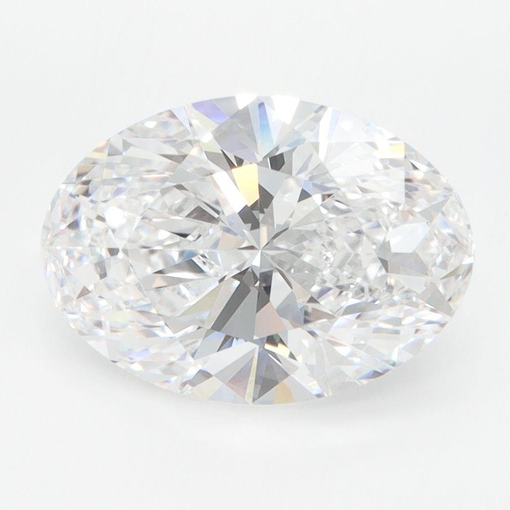 3.28 ct. oval Lab Grown Diamond front image