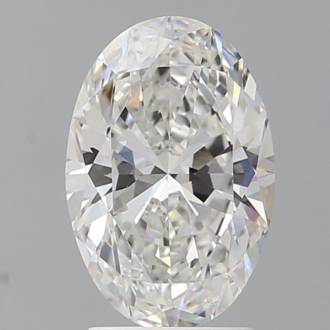 2.55 ct. oval Lab Grown Diamond front image