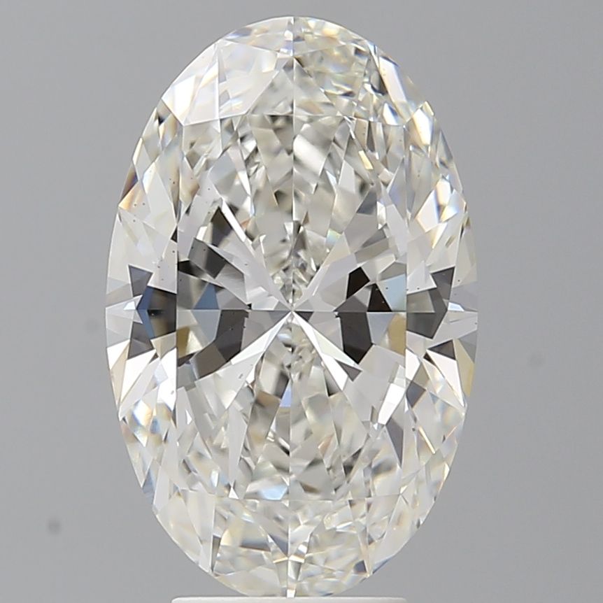 5.09 ct. oval Lab Grown Diamond front image