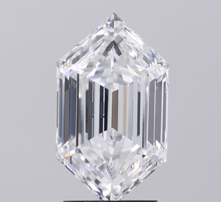 2.67 ct lab-grown Hexagonal Diamond