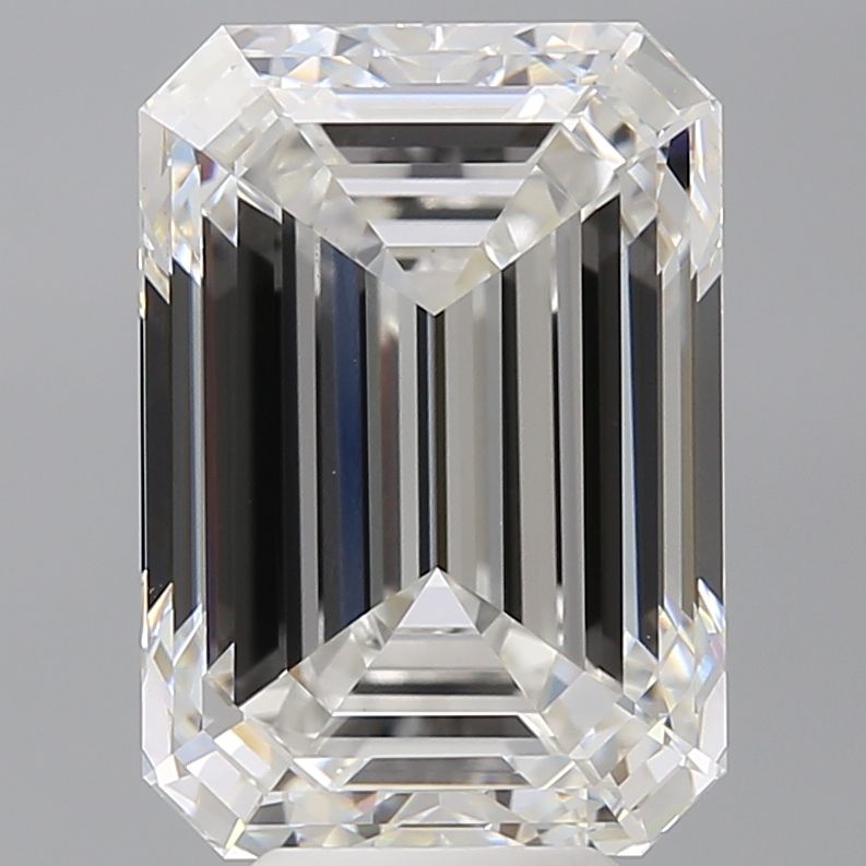 8.08 ct. emerald Lab Grown Diamond front image