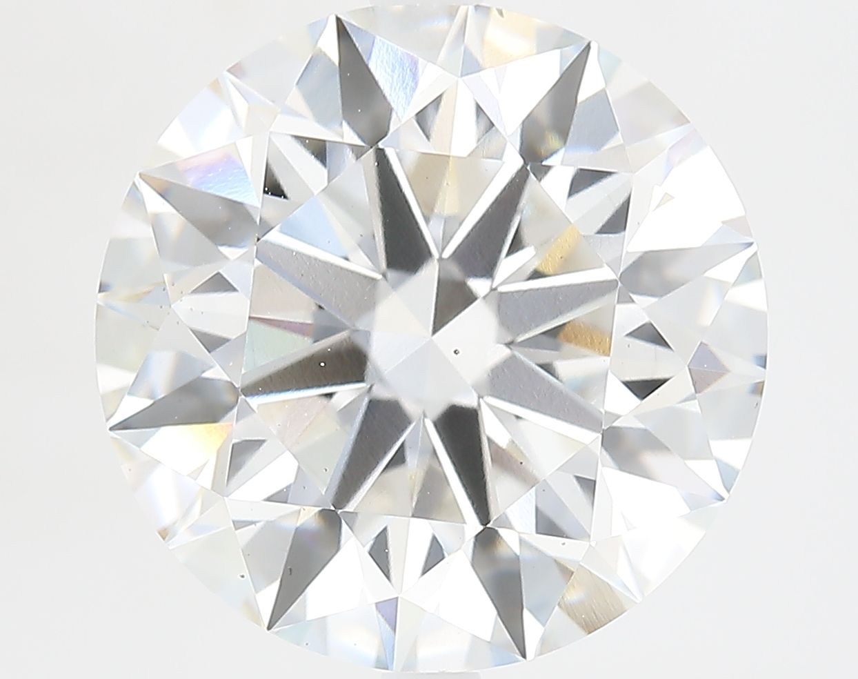 6.65 ct. round Lab Grown Diamond front image