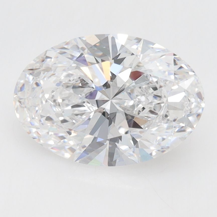 2.10 ct. oval Lab Grown Diamond front image