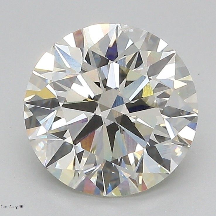 2.55 ct. round Lab Grown Diamond front image