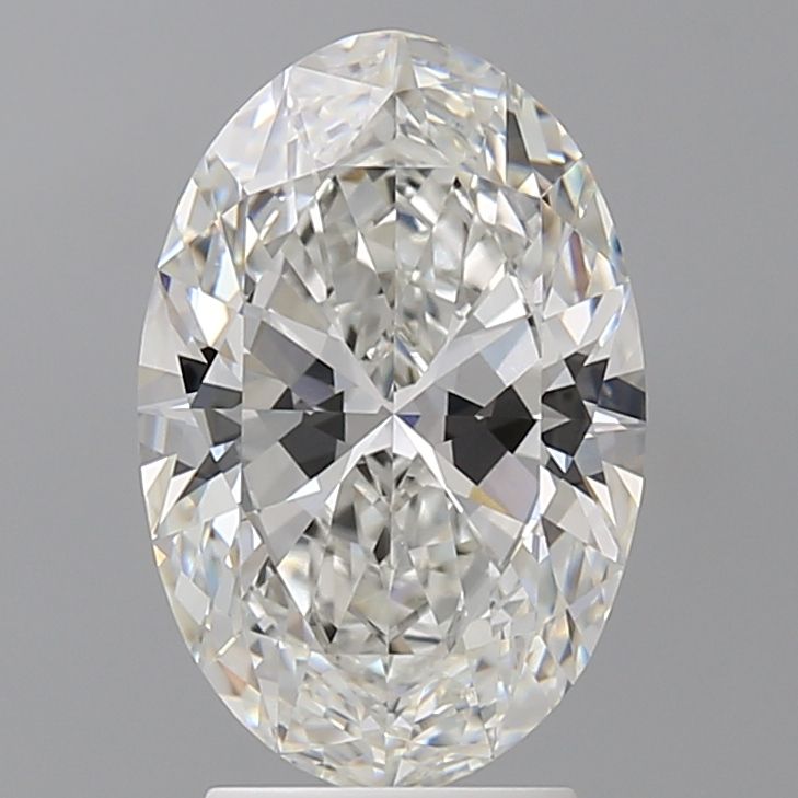 3.10 ct. oval Lab Grown Diamond front image