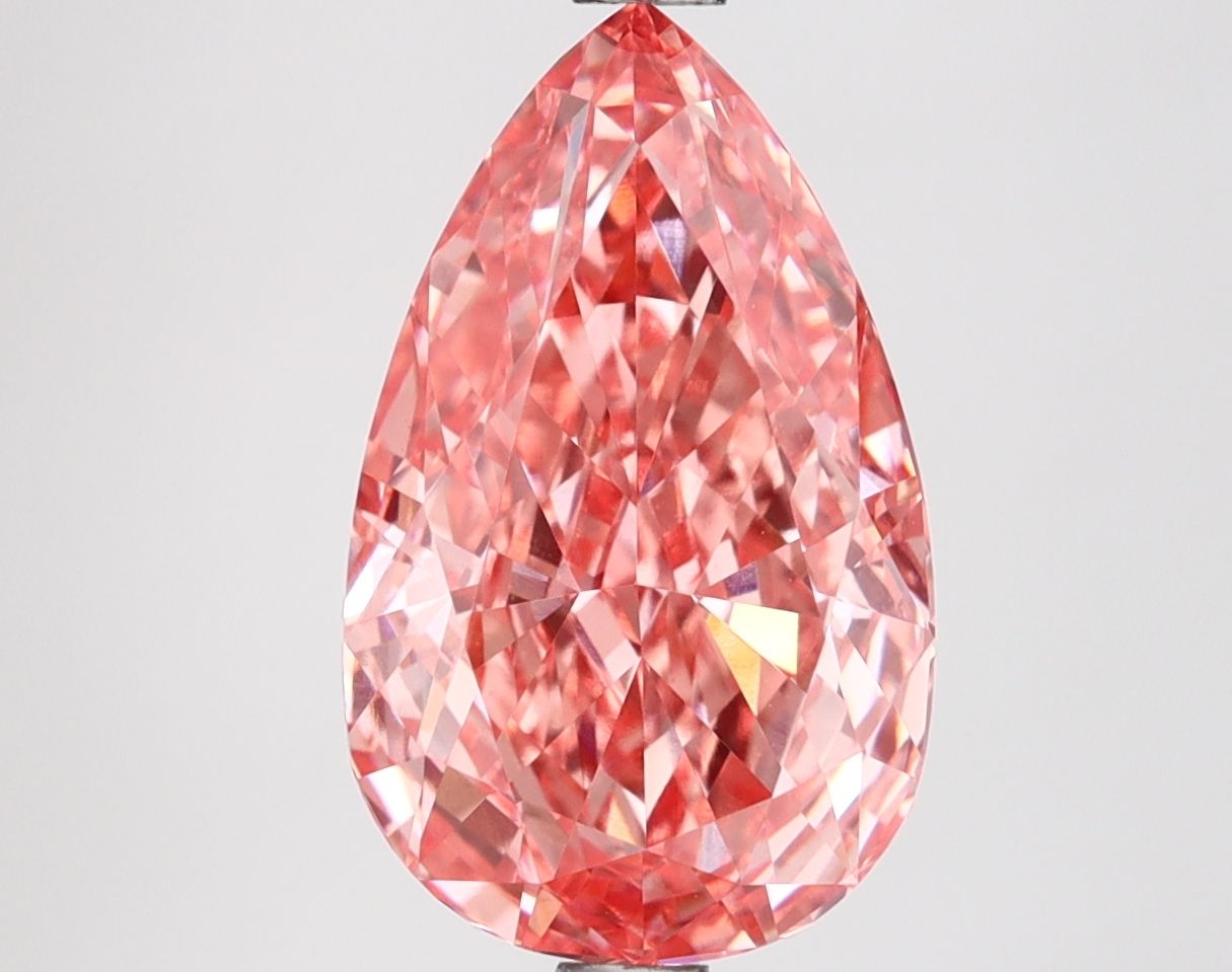 3.78 ct. pear Lab Grown Diamond front image