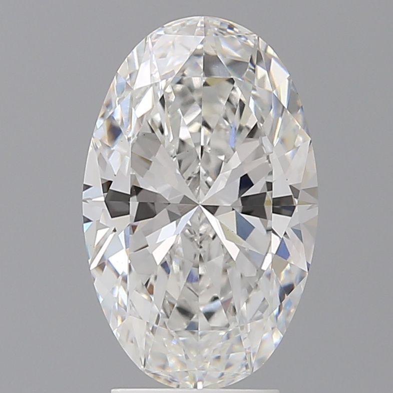 3.60 ct. oval Lab Grown Diamond front image