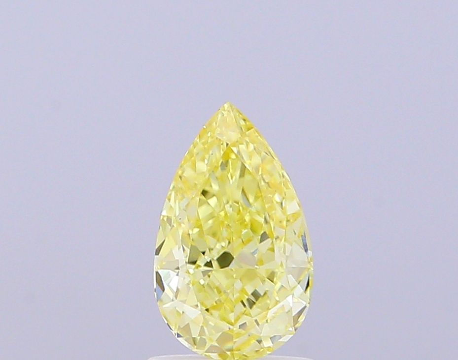 1.02 CT Fancy Intense Yellow PEAR