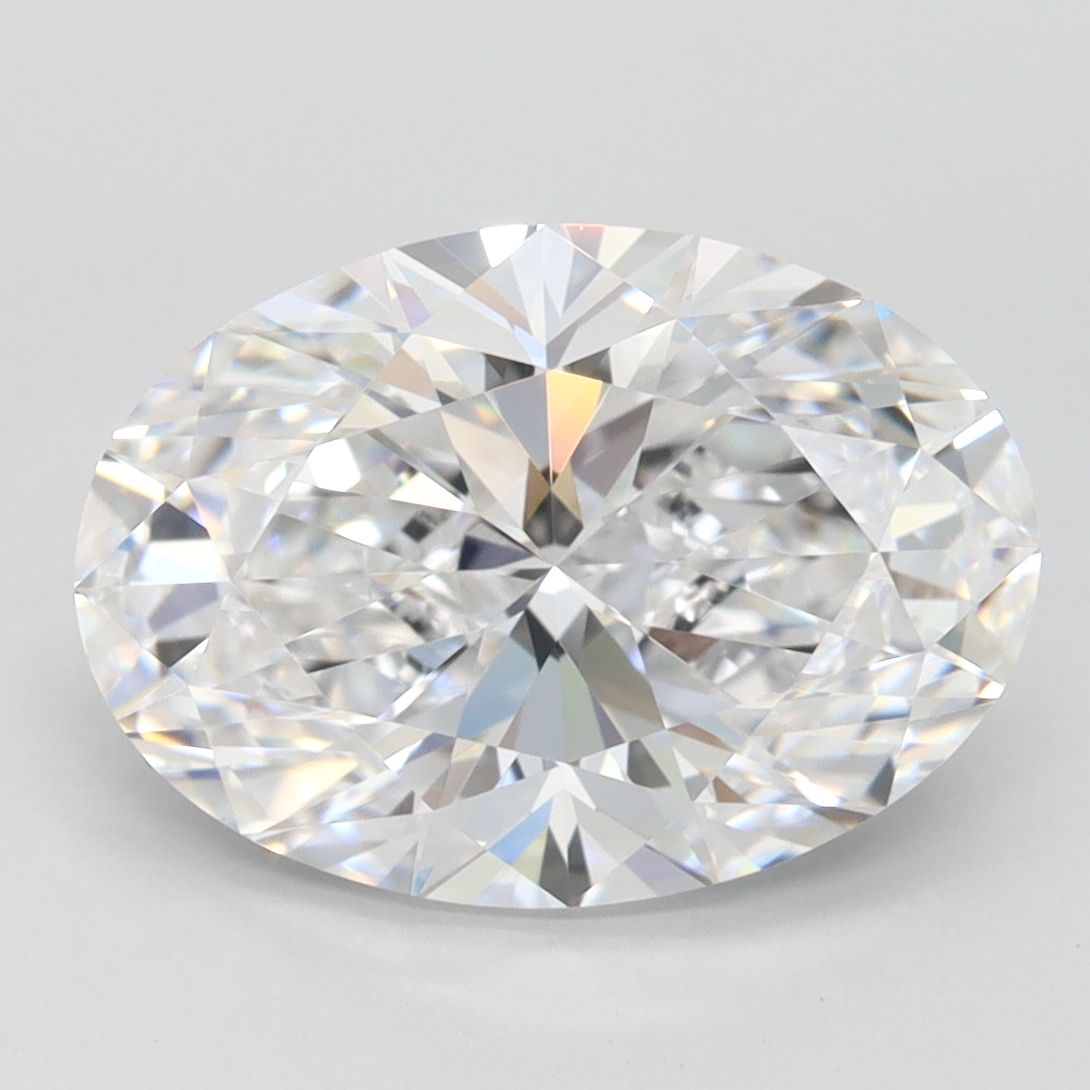 3.01 ct. oval Lab Grown Diamond front image