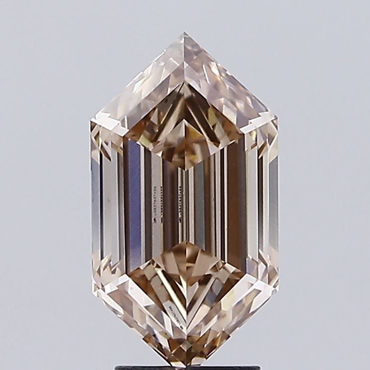 4.08 ct lab-grown Hexagonal Diamond