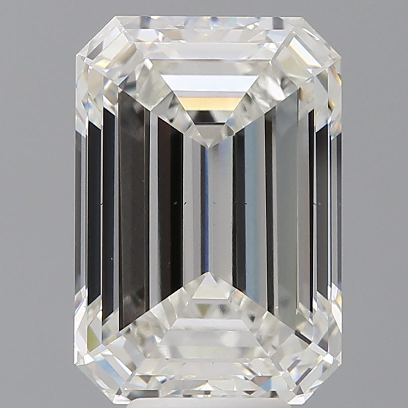 8.08 ct. emerald Lab Grown Diamond front image