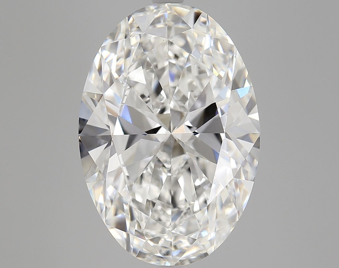 9.01 ct. oval Lab Grown Diamond front image