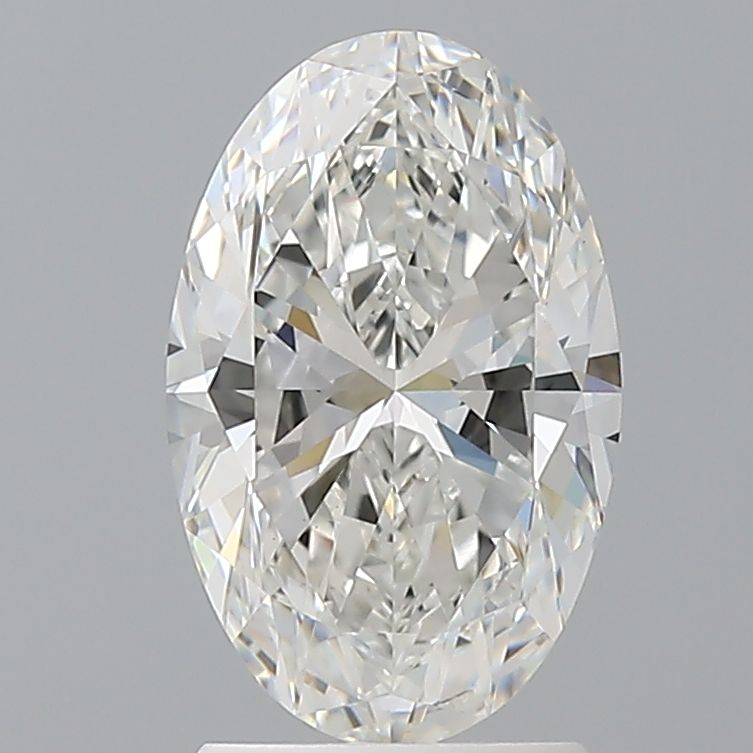 2.09 ct. oval Lab Grown Diamond front image