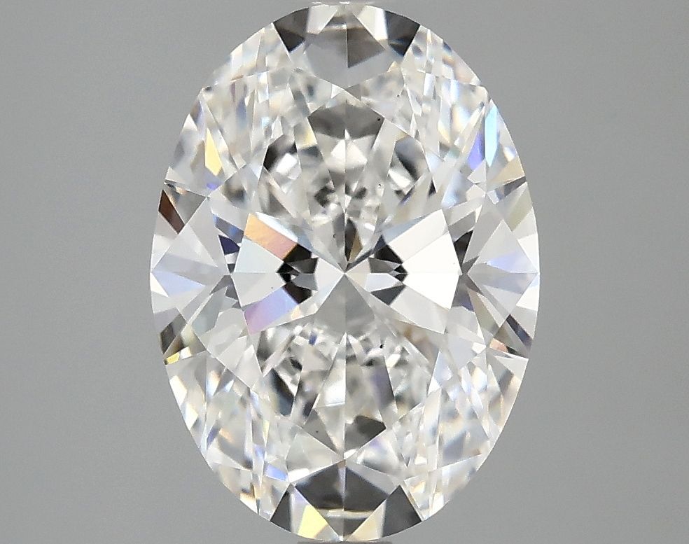 3.03 ct. oval Lab Grown Diamond front image