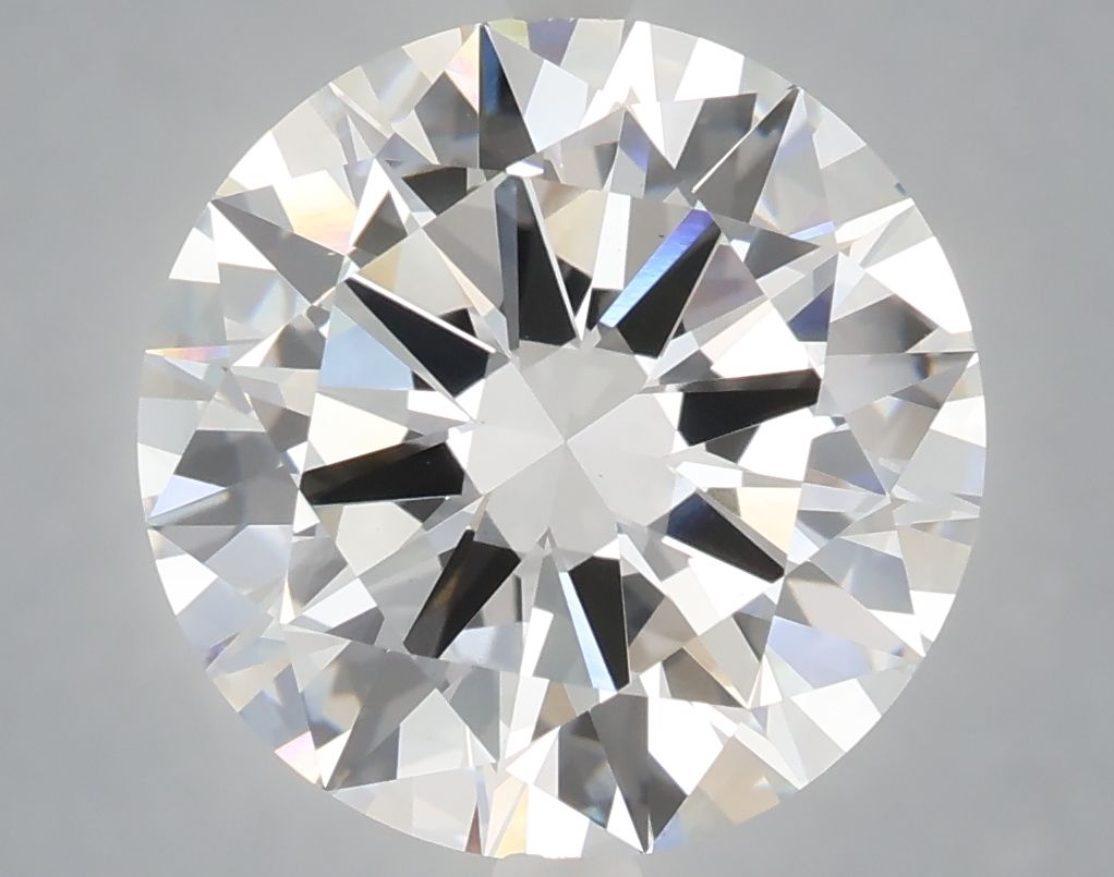 5.74 ct. round Lab Grown Diamond front image