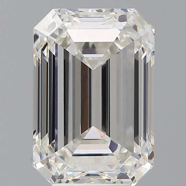 6.07 ct. emerald Lab Grown Diamond front image