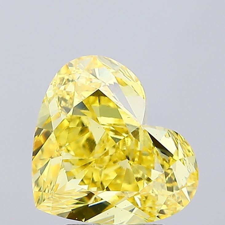 5.06 ct. heart Lab Grown Diamond front image