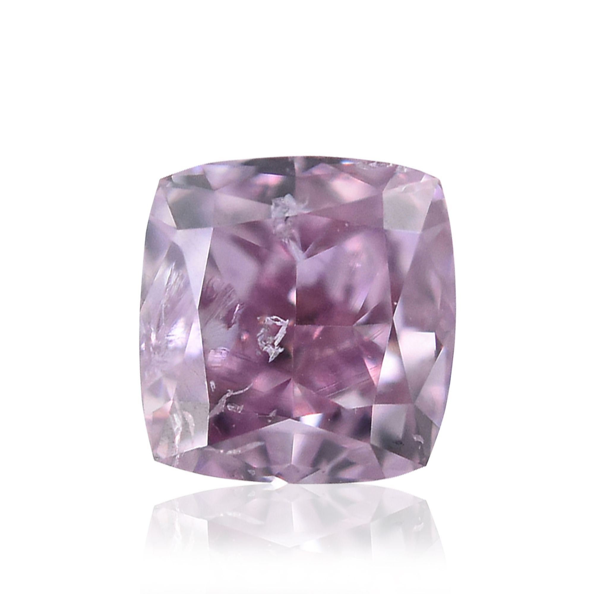Diament 0.29 ct Fancy Deep Purple Pink/I2