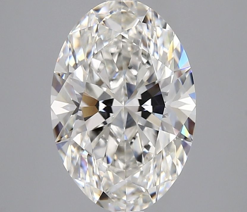 3.27 ct. oval Lab Grown Diamond front image