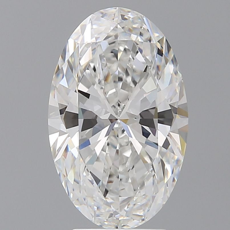 4.09 ct. oval Lab Grown Diamond front image