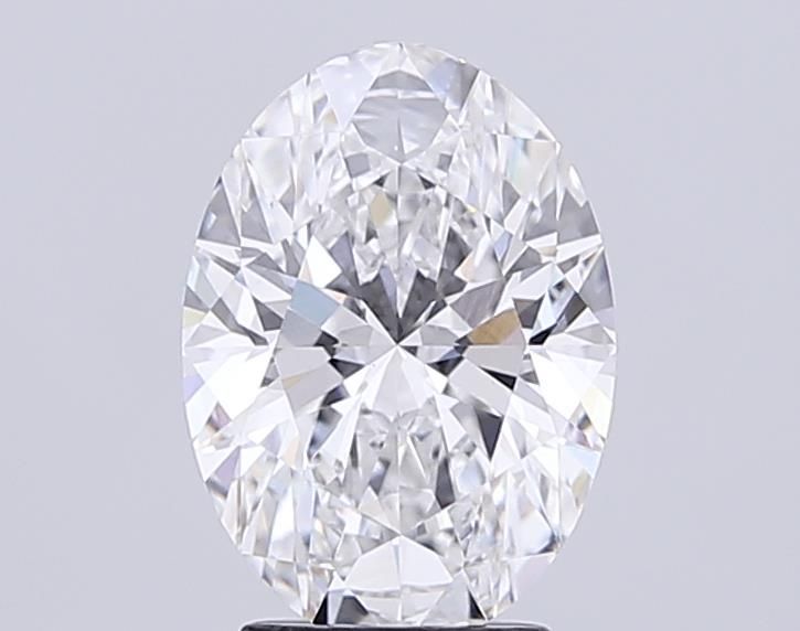 3.22 ct. oval Lab Grown Diamond front image