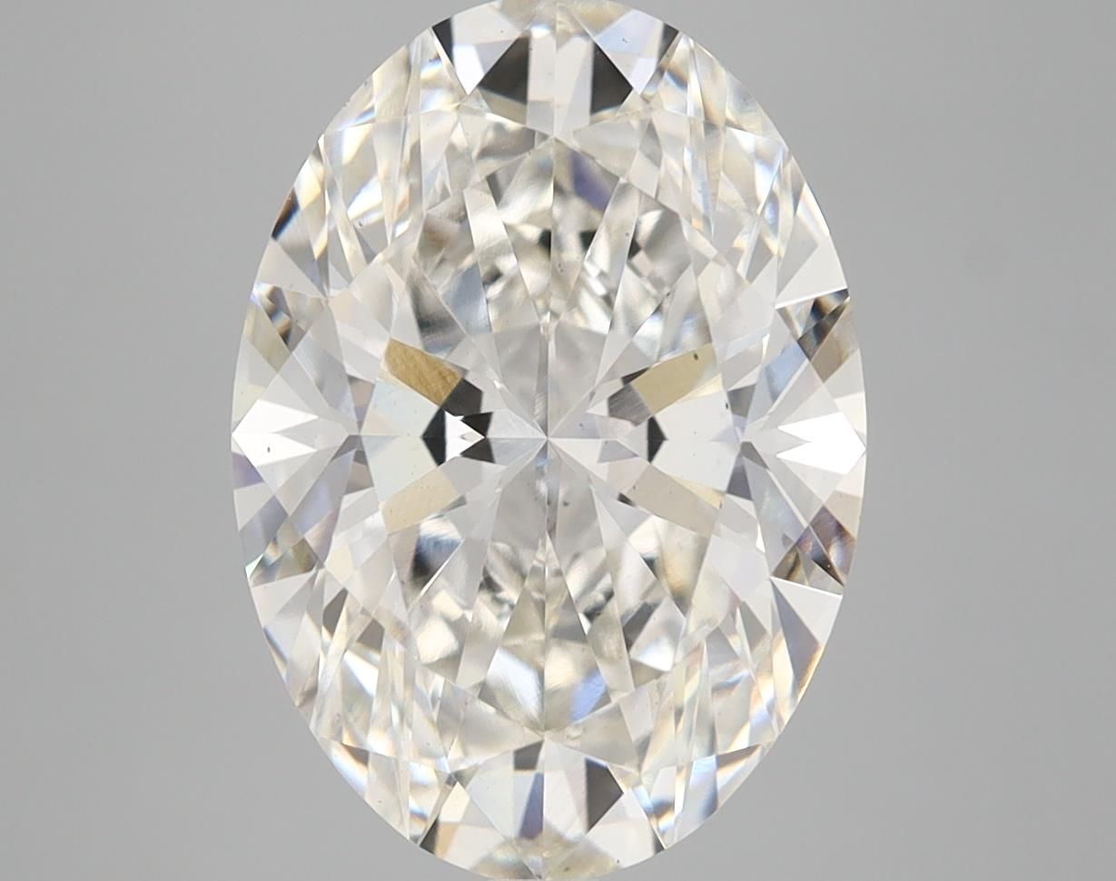 5.05 ct. oval Lab Grown Diamond front image