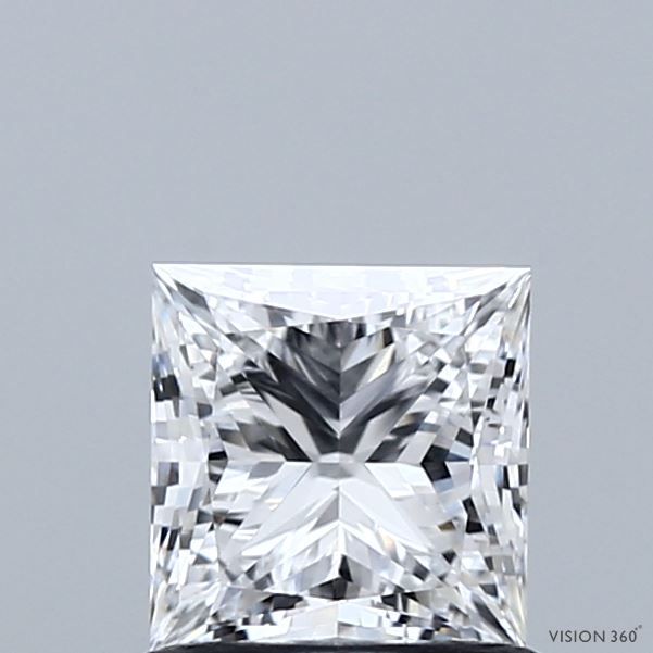 1.08 ct. princess Lab Grown Diamond front image