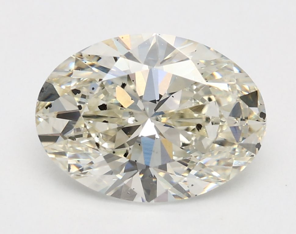2.02 ct. oval Lab Grown Diamond front image