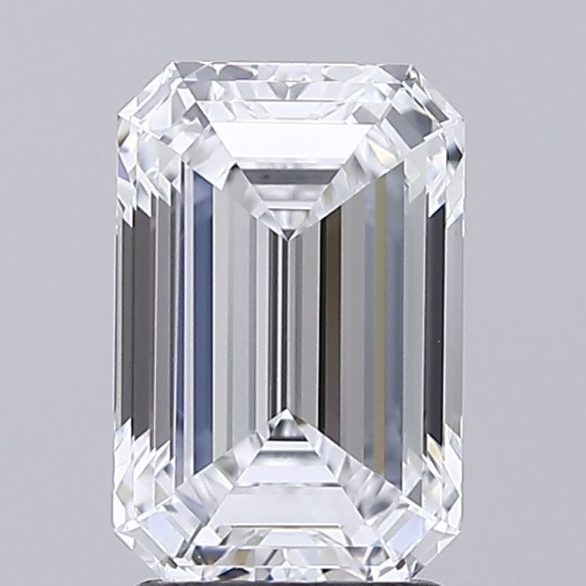 2.45 ct. emerald Lab Grown Diamond front image