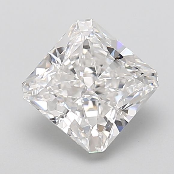 2.52 ct lab-grown Square radiant Diamond