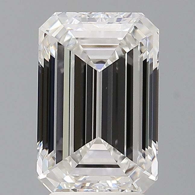 3.57 ct. emerald Lab Grown Diamond front image