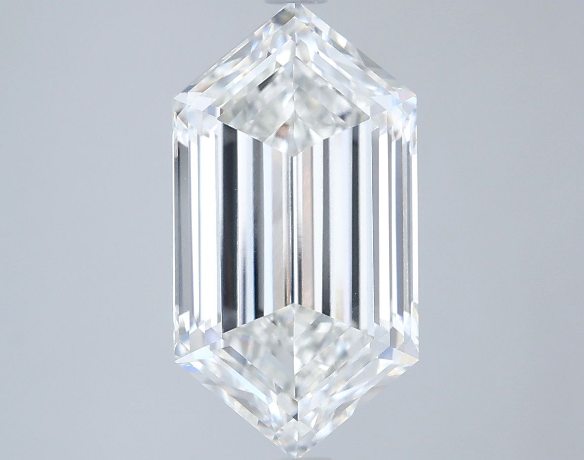 4.05 ct lab-grown Hexagonal Diamond