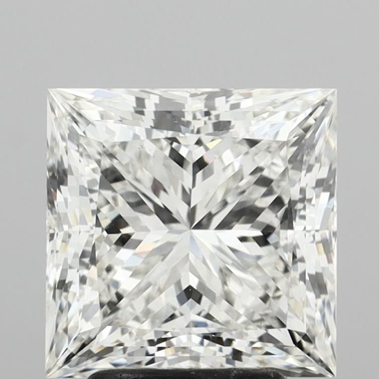 3.55 ct. princess Lab Grown Diamond front image