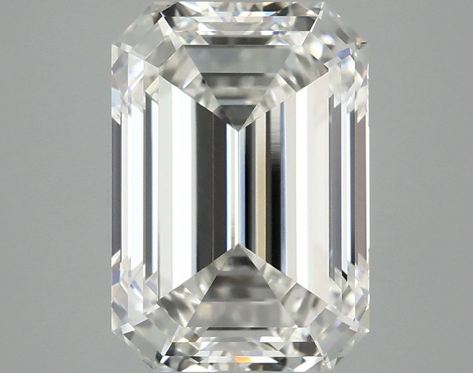 4.10 ct. emerald Lab Grown Diamond front image