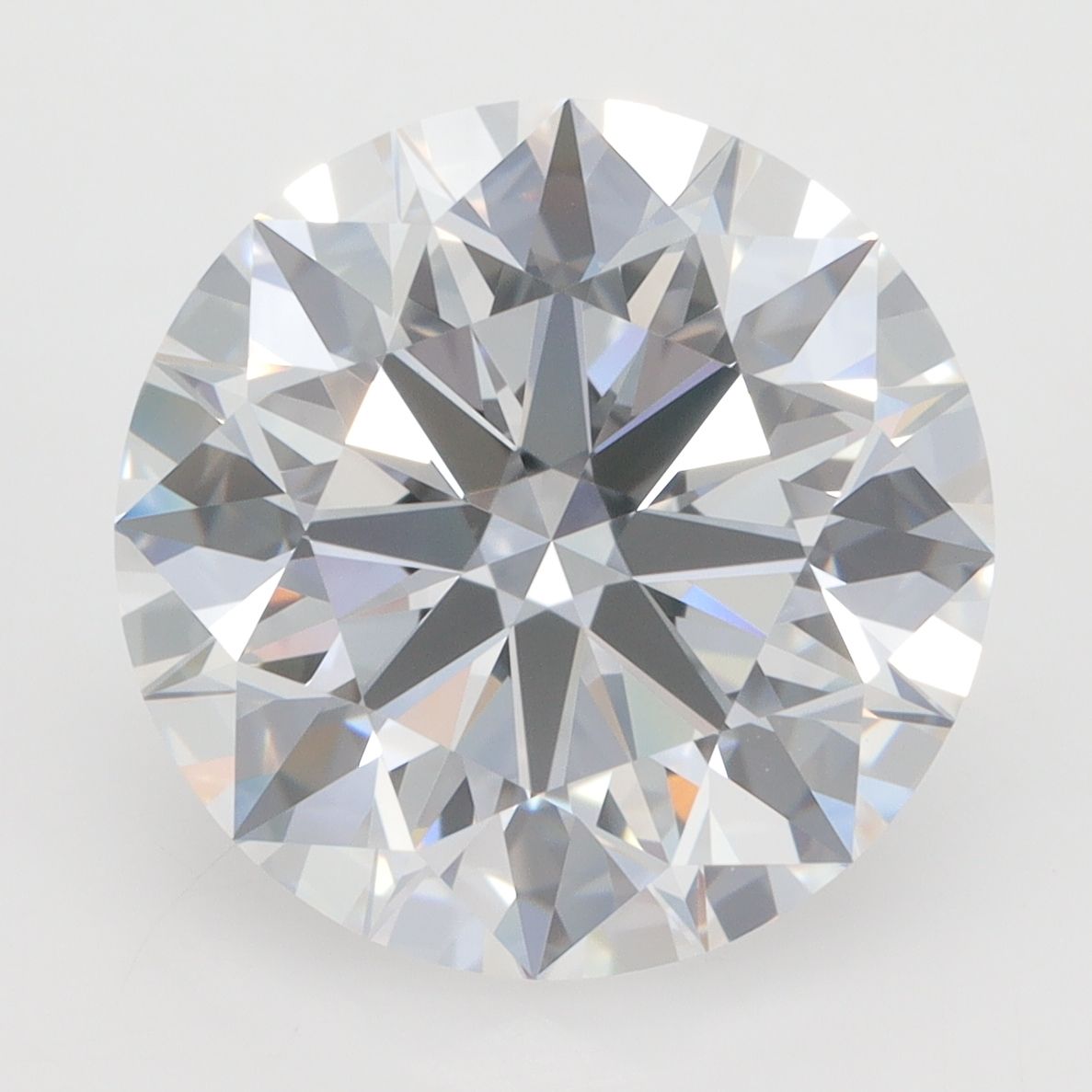 5.30 ct. round Lab Grown Diamond front image