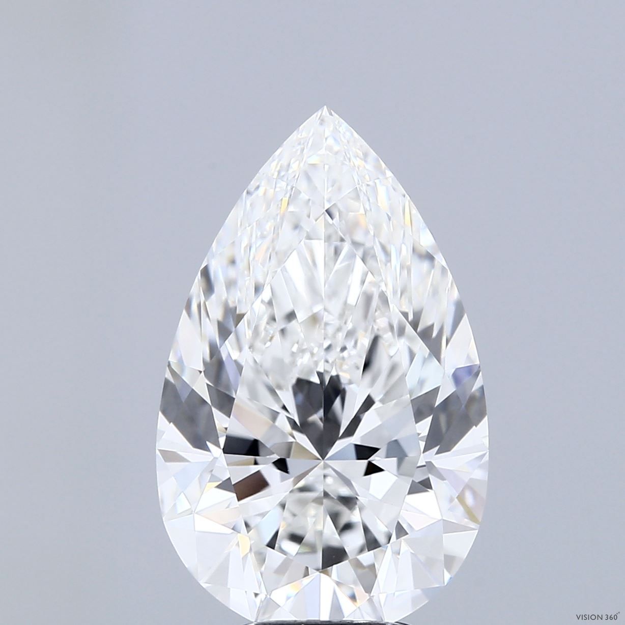 6.07 ct. pear Lab Grown Diamond front image