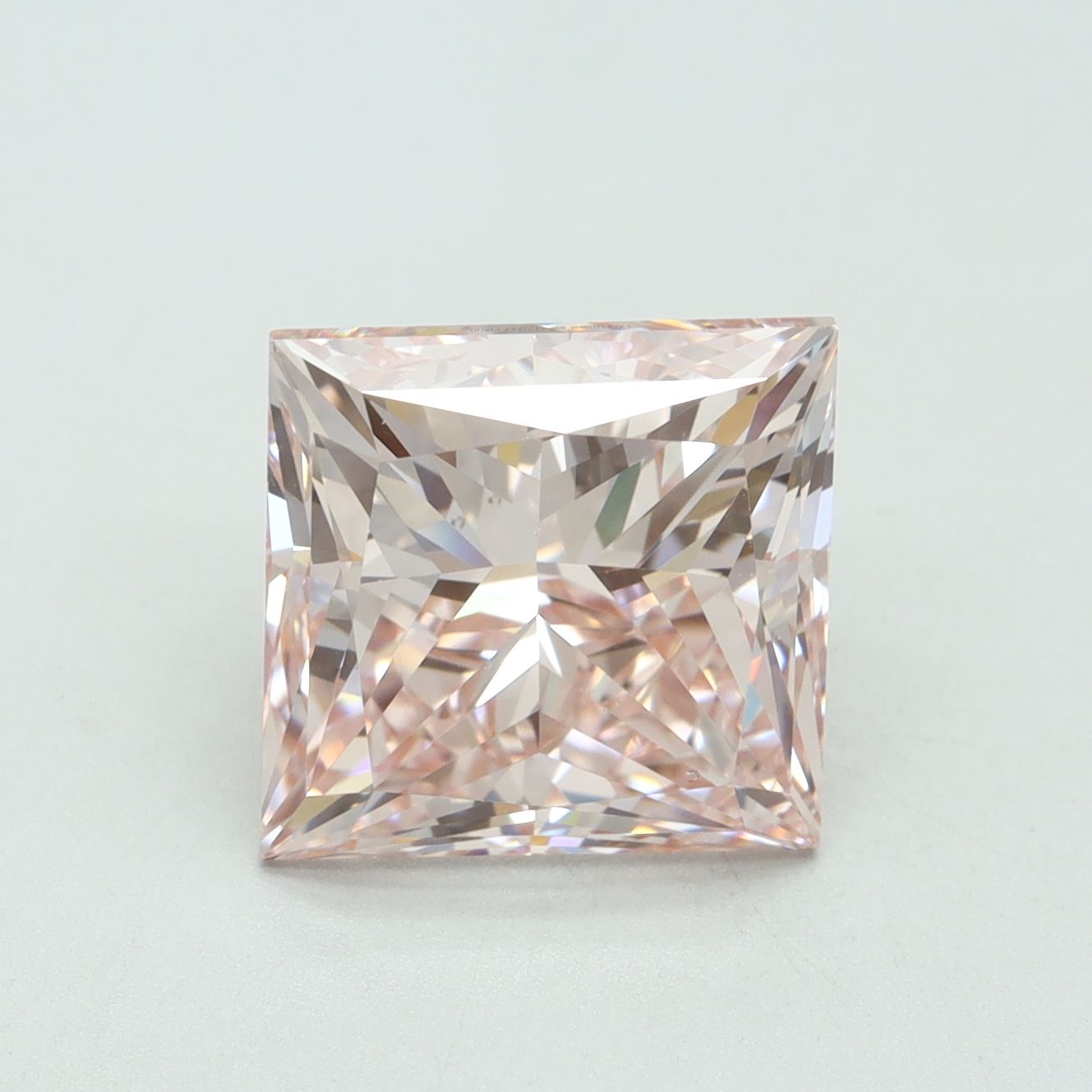 5.13 ct. princess Lab Grown Diamond front image