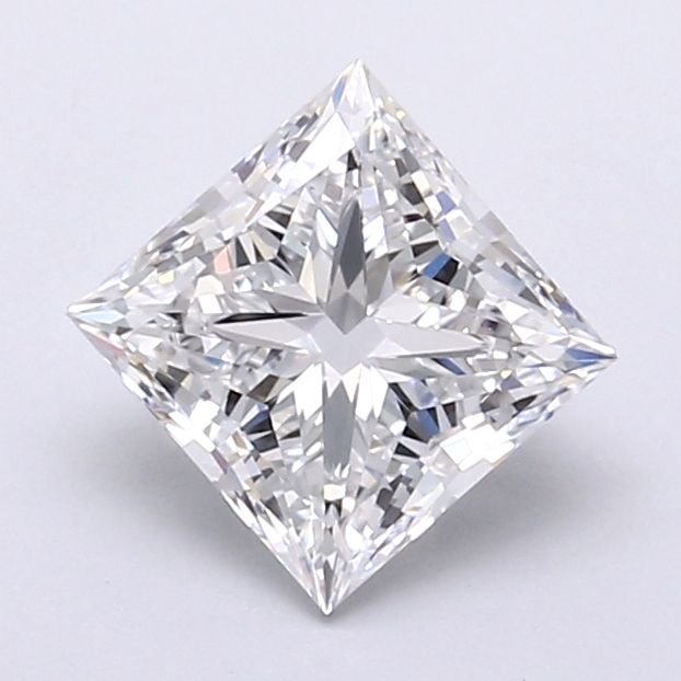 2.09 ct. princess Lab Grown Diamond front image