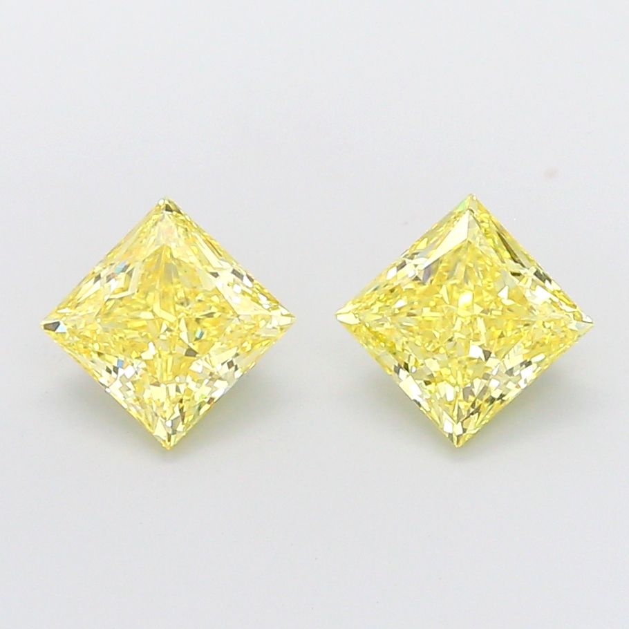 2.68 ct Princess diamond