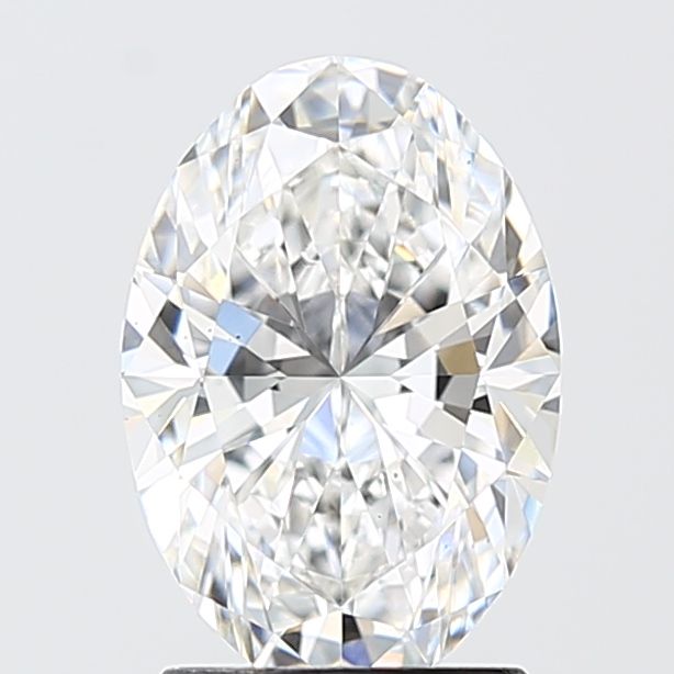 2.08 ct. oval Lab Grown Diamond front image