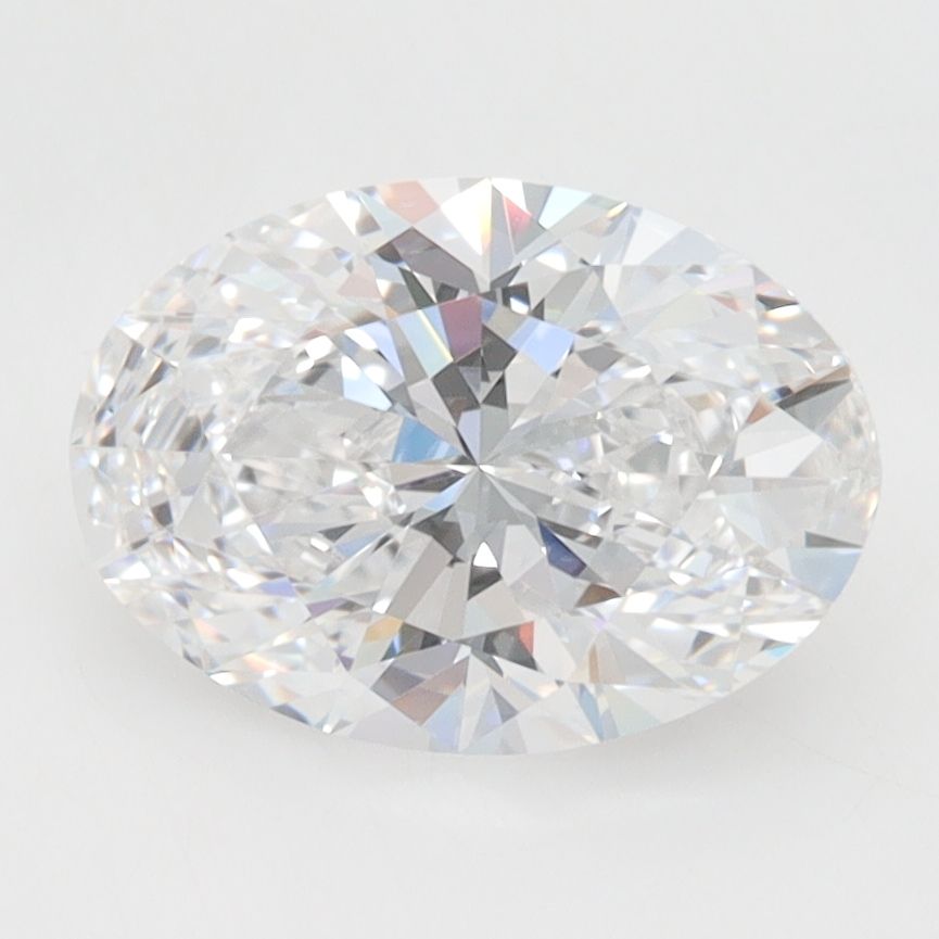 2.10 ct. oval Lab Grown Diamond front image