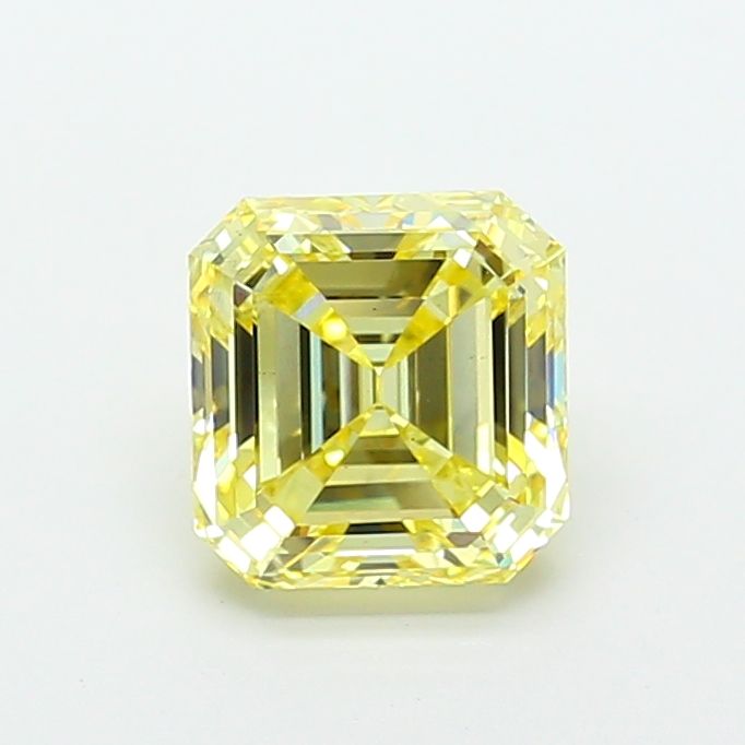 3.11 ct lab-grown Asscher Diamond