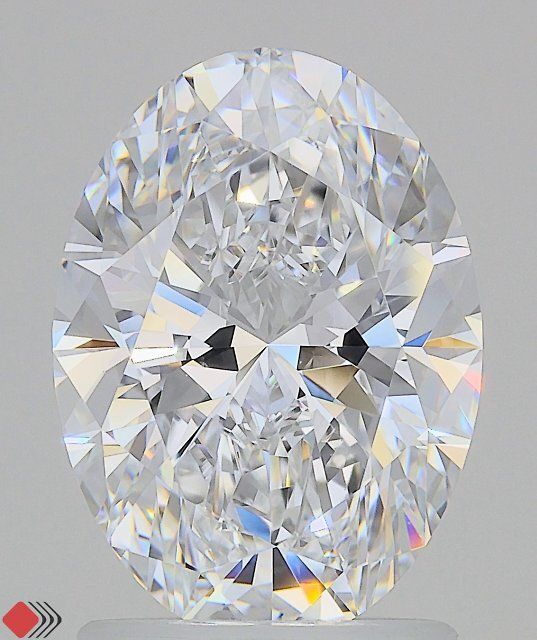 2.07 ct. oval Lab Grown Diamond front image